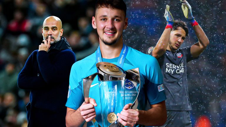 James Trafford: Man City youth product and U21 penalty hero is a future  England No 1 who can shine at Burnley | Football News | Sky Sports