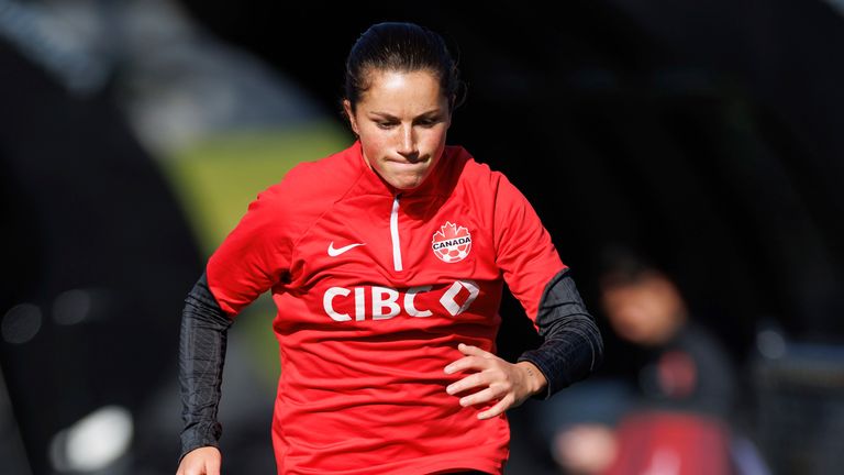 Jessie Fleming is in a race against the clock to be fit for Wednesday's game