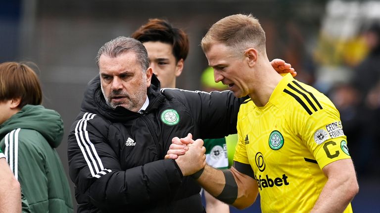 Joe Hart was one of Ange Postecoglou's first Celtic signings