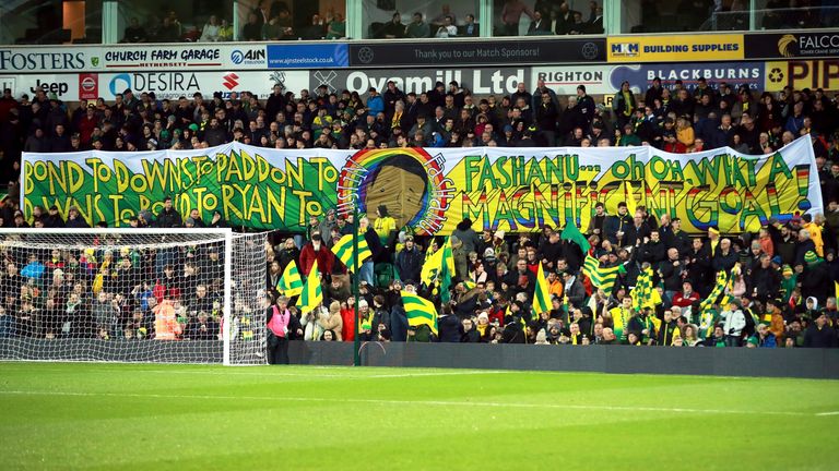 The legacy of Justin Fashanu - the first openly gay professional footballer - continues to be celebrate by his former clubs, including Norwich City