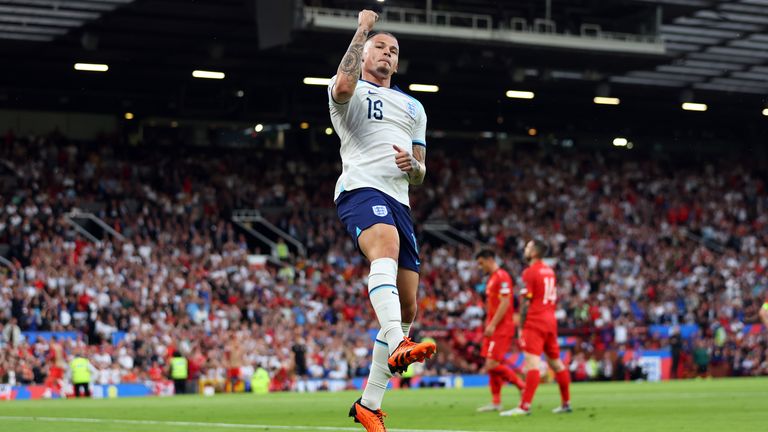 Phillips scored his first England goal in Gareth Southgate's side's 7-0 win over North macedonia last month