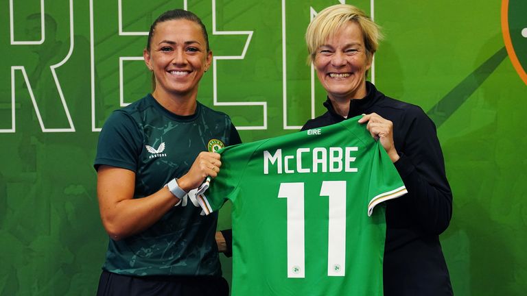 Republic of Ireland captain Katie McCabe admits having 'disagreements' with manager Pauw