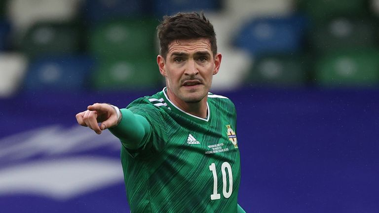 Kyle Lafferty has 85 caps for Northern Ireland