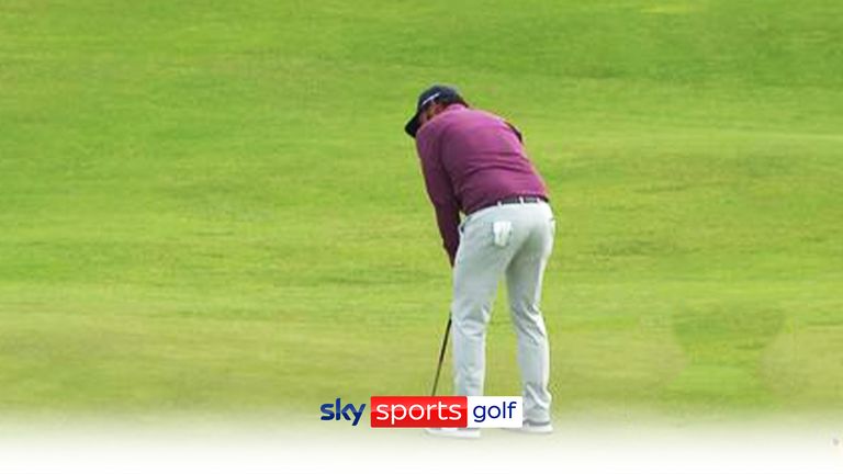 Larrazabal nails 35-foot eagle! | 'He loves links golf, he's got all of the shots!'