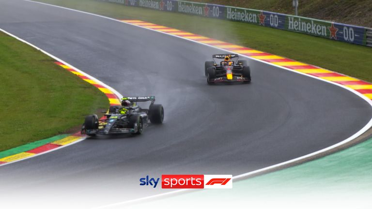 Lewis Hamilton avoids penalty after impeding Max Verstappen 