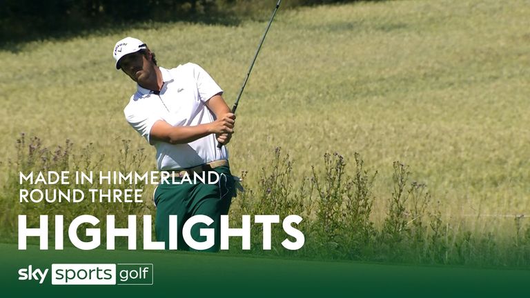 Highlights of the third round from the Made in HimmerLand on the DP World Tour.