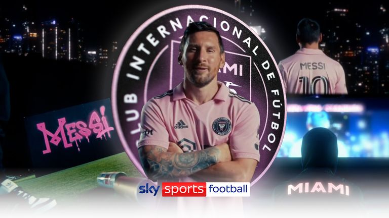 Lionel Messi officially introduced by MLS club Inter Miami CF