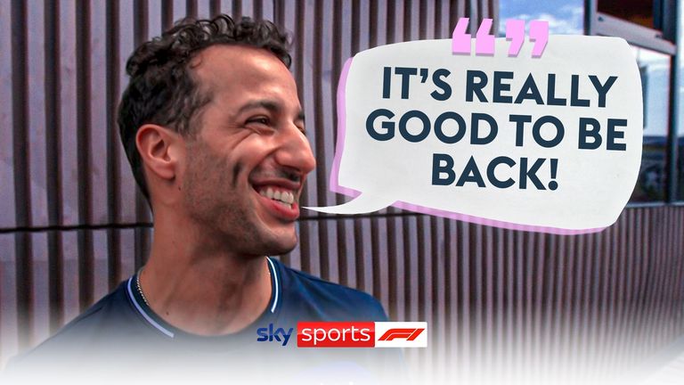 Daniel Ricciardo says he is delighted to be making his Formula One return with AlphaTauri in Hungary, and admits his is eyeing a future return to Red Bull.