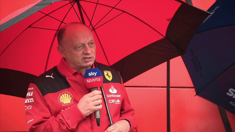 Ferrari boss Fred Vasseur is pleased with the improvements his team have made in recent times but he&#39;s still determined to close the gap on frontrunners Red Bull.