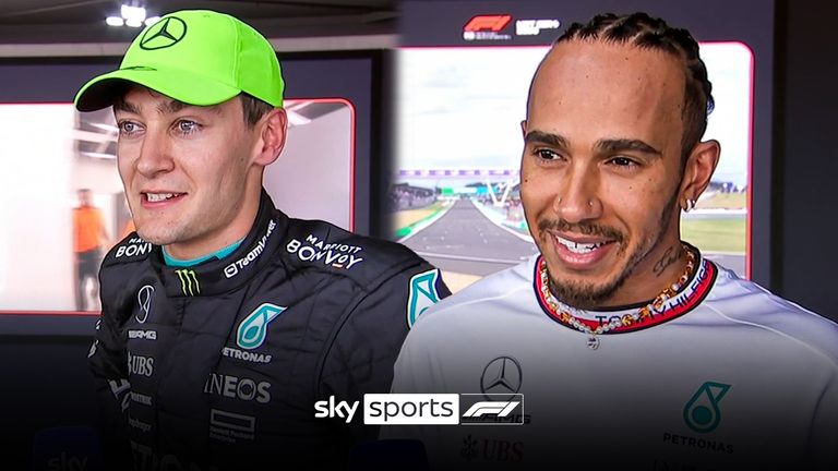 Mercedes&#39; George Russell and Lewis Hamilton reflect on qualifying at Silverstone, which saw the pair finish sixth and seventh respectively.