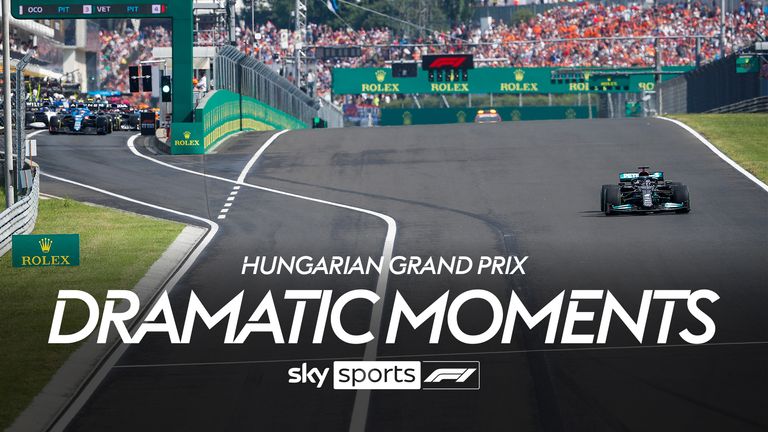 Lihat kembali beberapa momen paling dramatis sepanjang tahun di Grand Prix Hungaria