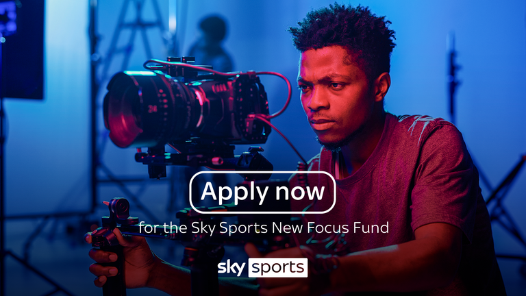 The Sky Sports 'New Focus Fund' has been formed as part of Sky's wider strategy to support diversity and inclusion in the industry and its workforce and has been funded by its £30million commitment to tackling racial injustice by investing more in inclusion.  