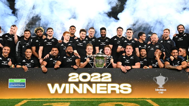 All Blacks 2022 Rugby Championship 