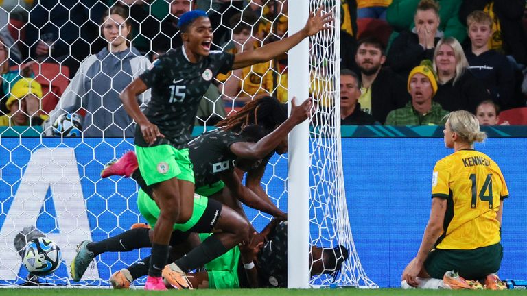 Oshoala seals Nigeria's upset win over co-host Australia at the