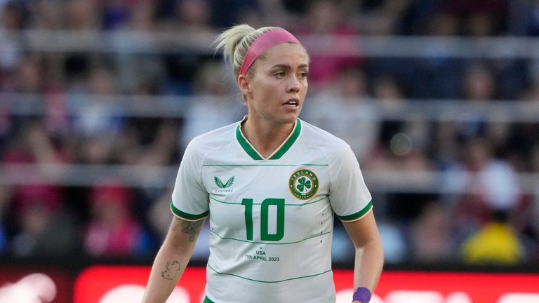 Ireland's Denise O'Sullivan was injured in the abandoned friendly