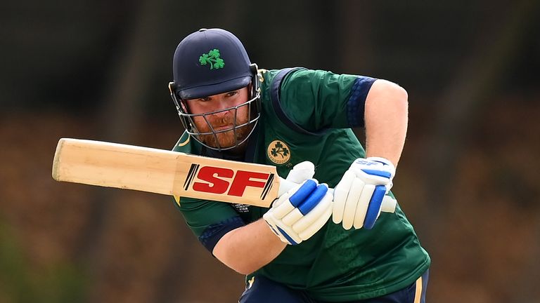 Paul Stirling captained Ireland in the T20 World Cup qualifiers