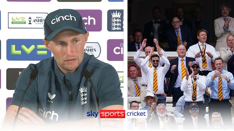 Joe Root on crowd behaviour | &#39;The most important thing is supporting England&#39;