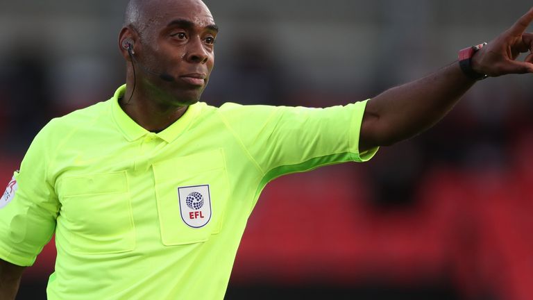 Sam Allison is the country&#39;s highest-ranked black referee
