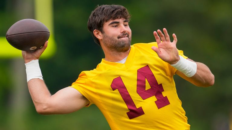 Sam Howell is set for his first full year as starter in Washington 
