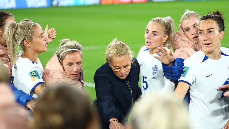 England manager Sarina Wiegman has threatened changes to her line-up ahead of Friday's game with Denmark