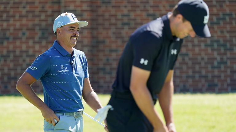 Spieth says Rickie Fowler (left) has pulled out of the 49ers deal to take over Leeds