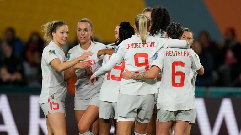 Seraina Piubel scored Switzerland's second goal