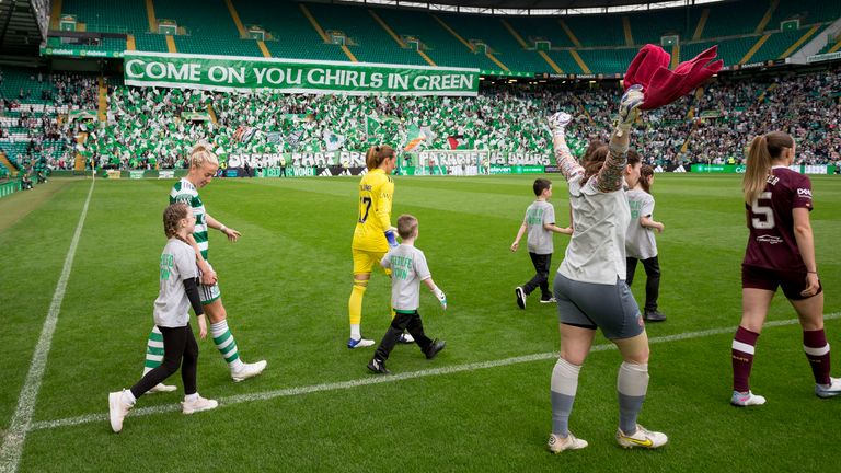 More than 13,000 attended Celtic&#39;s final SWPL game of the season