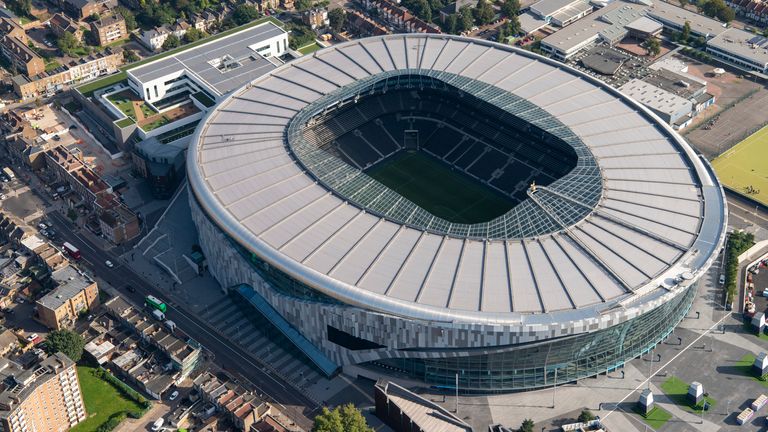 The Tottenham Hotspur Stadium, opened in 2019, was Populous' biggest recent footballing project