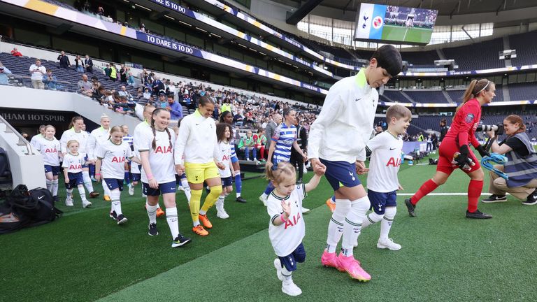 Tottenham Women welcomed Reading Women to the Tottenham Hotspur Stadium in the WSL back in May