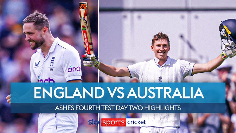 Highlights day two of the fourth Ashes