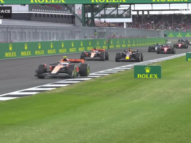 British Grand Prix result: Lando Norris and Lewis Hamilton heroes as Max  Verstappen wins - Mirror Online
