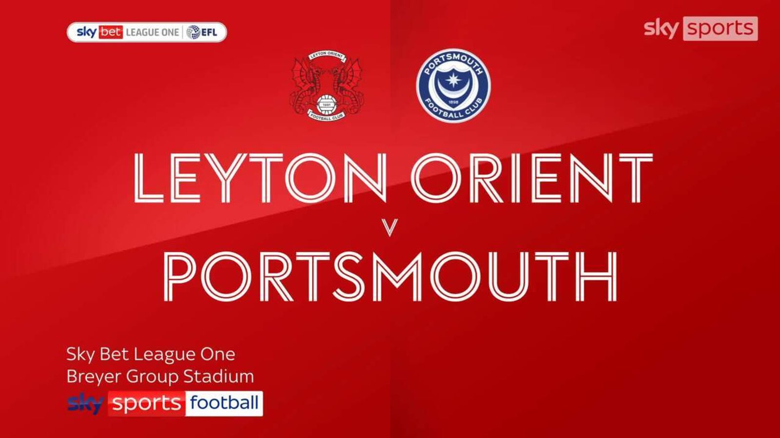 Leyton Or 0 4 Portsmouth Match Report & Highlights