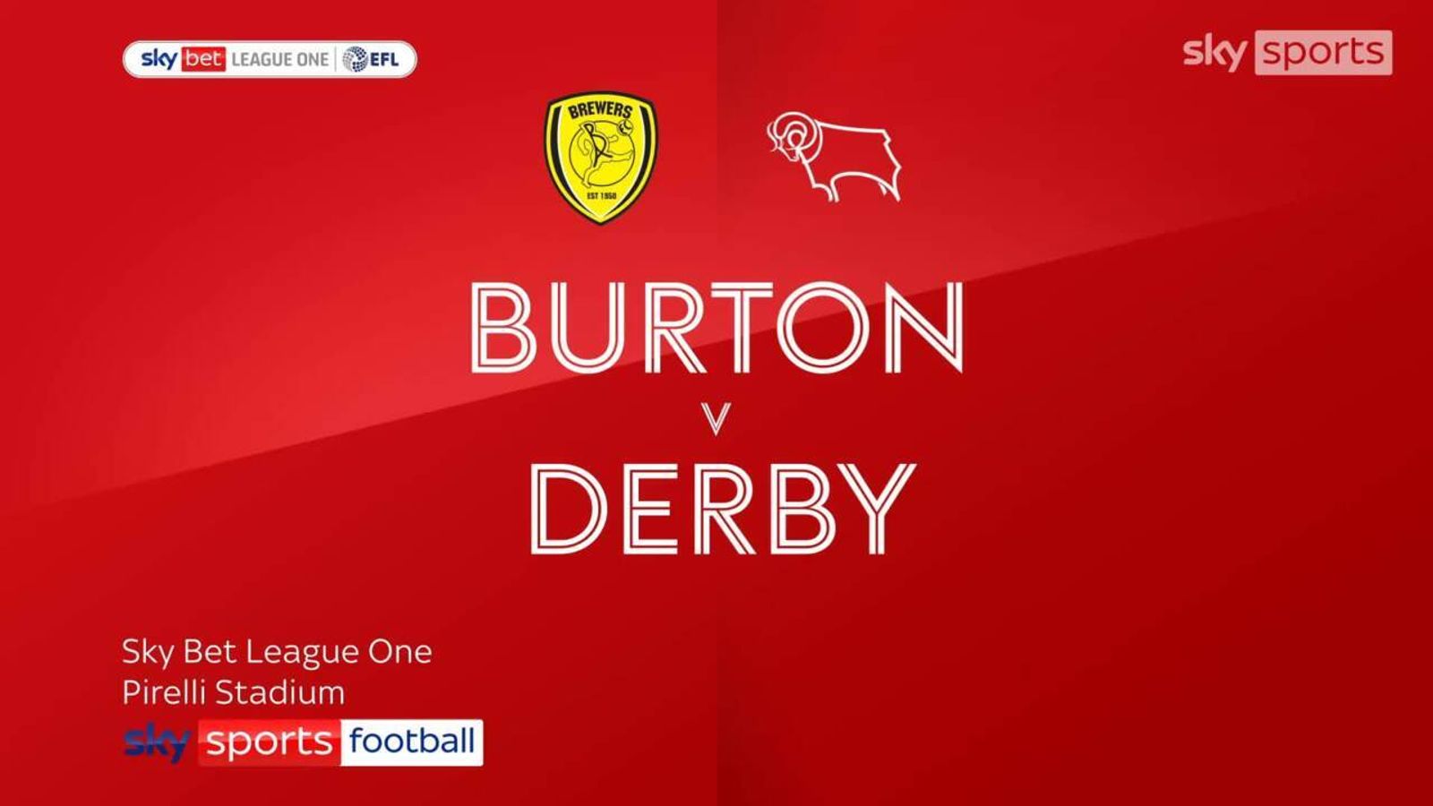 Burton Alb 0 3 Derby Match Report & Highlights