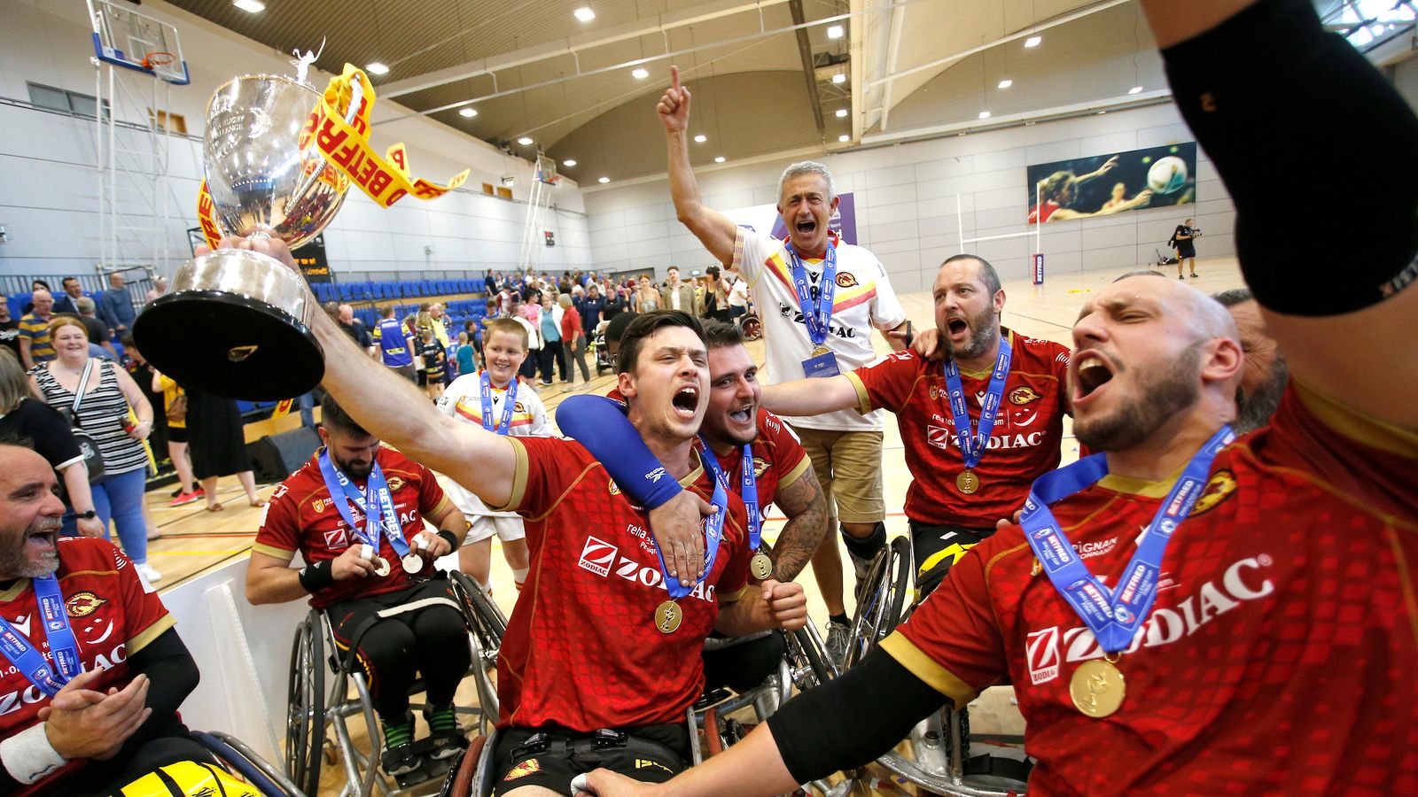 Catalans Dragons 66-20 Leeds Rhinos : l’équipe de France remporte la finale de la Wheelchair Challenge Cup |  L’actualité de la ligue de rugby