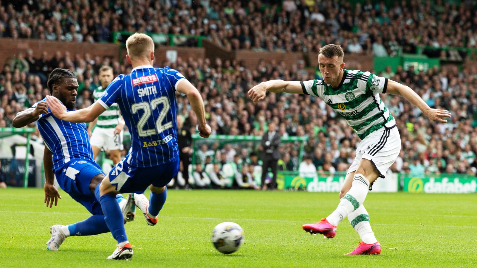 Celtic 0-0 St Johnstone: Last season's treble winners are held at home as  Brendan Rodgers' side drop their first points of the new Scottish campaign