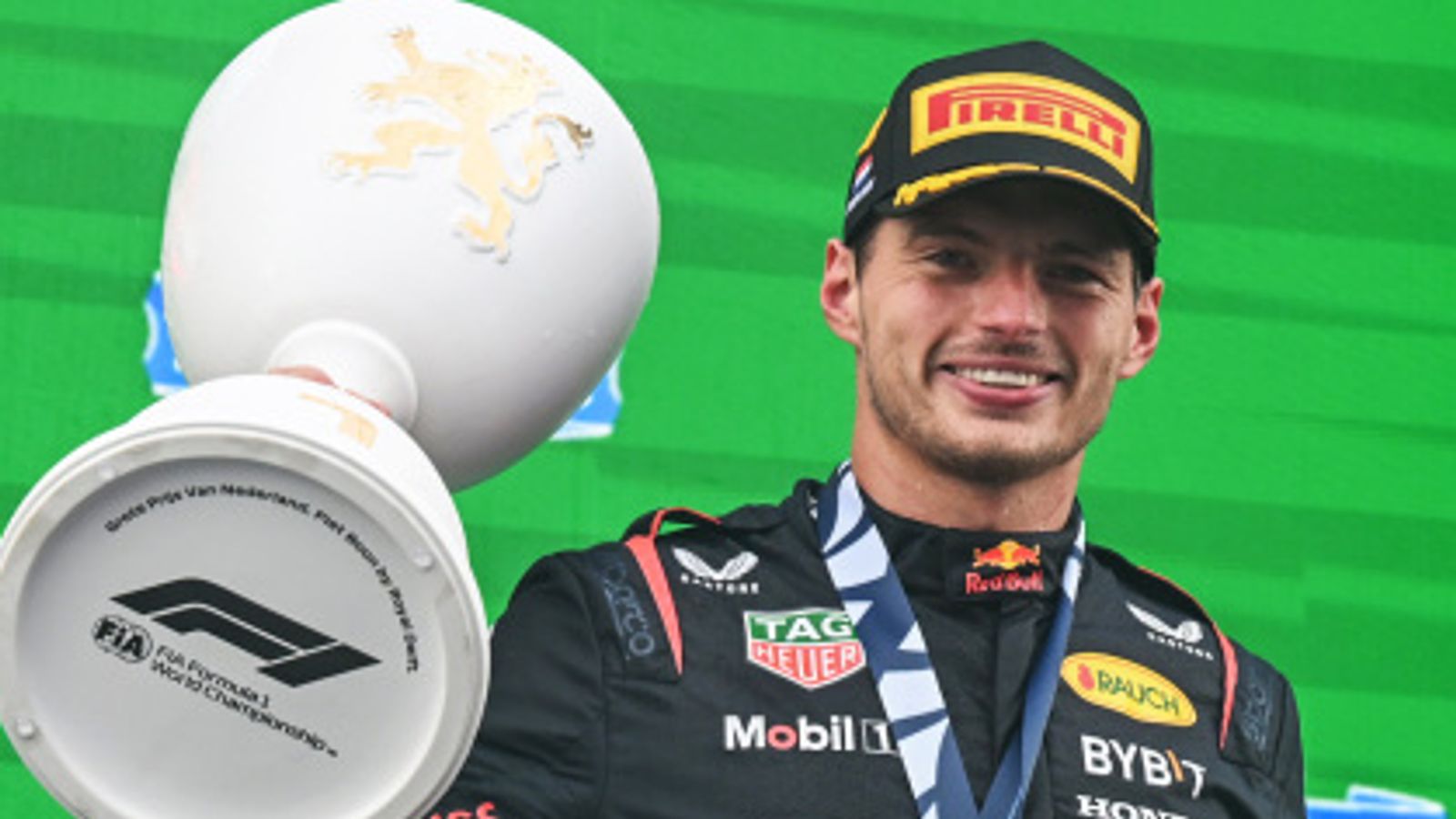 Nederlandse Grand Prix: Max Verstappen wint race in de regen en evenaart Sebastian Vettel's record van negen overwinningen op rij |  Formule 1 nieuws