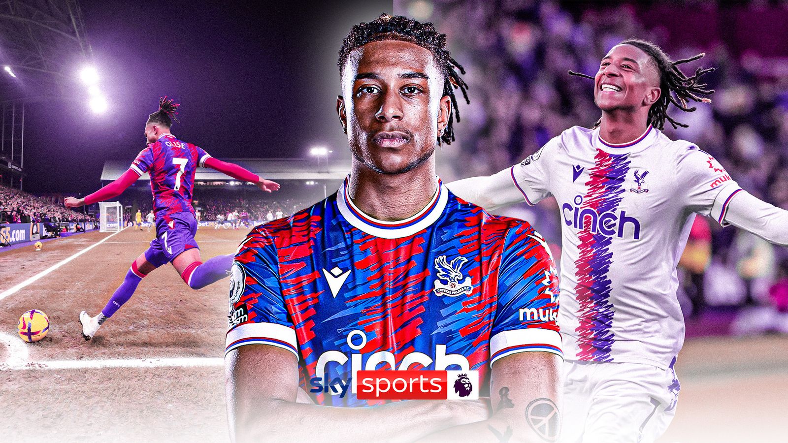 Michael Olise: Crystal Palace Winger Signs New Four-year Contract After ...