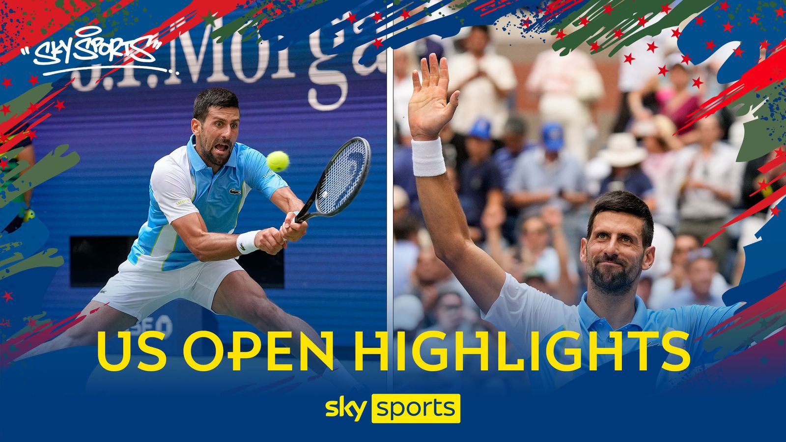 Novak Djokovic Vs Bernabe Zapata Miralles | US Open Highlights | Tennis ...