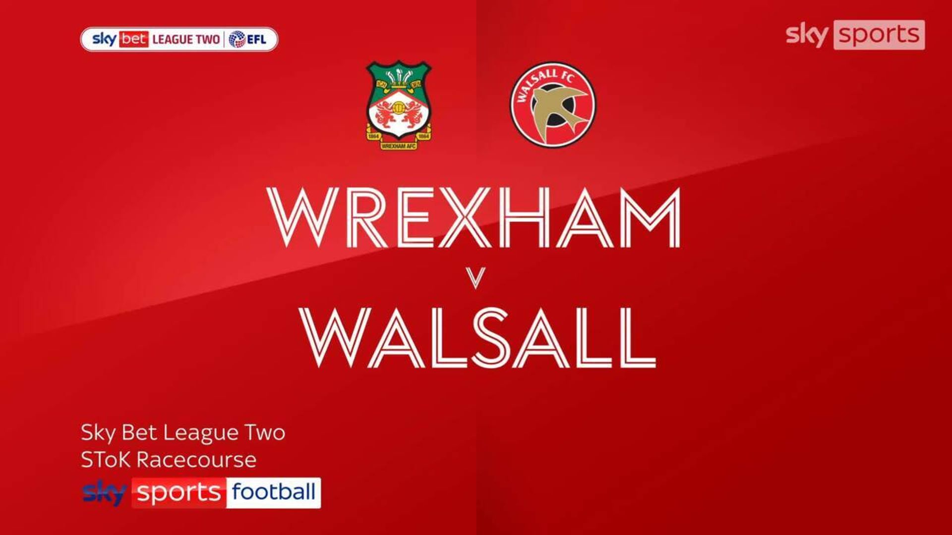 Wrexham 4-2 Walsall