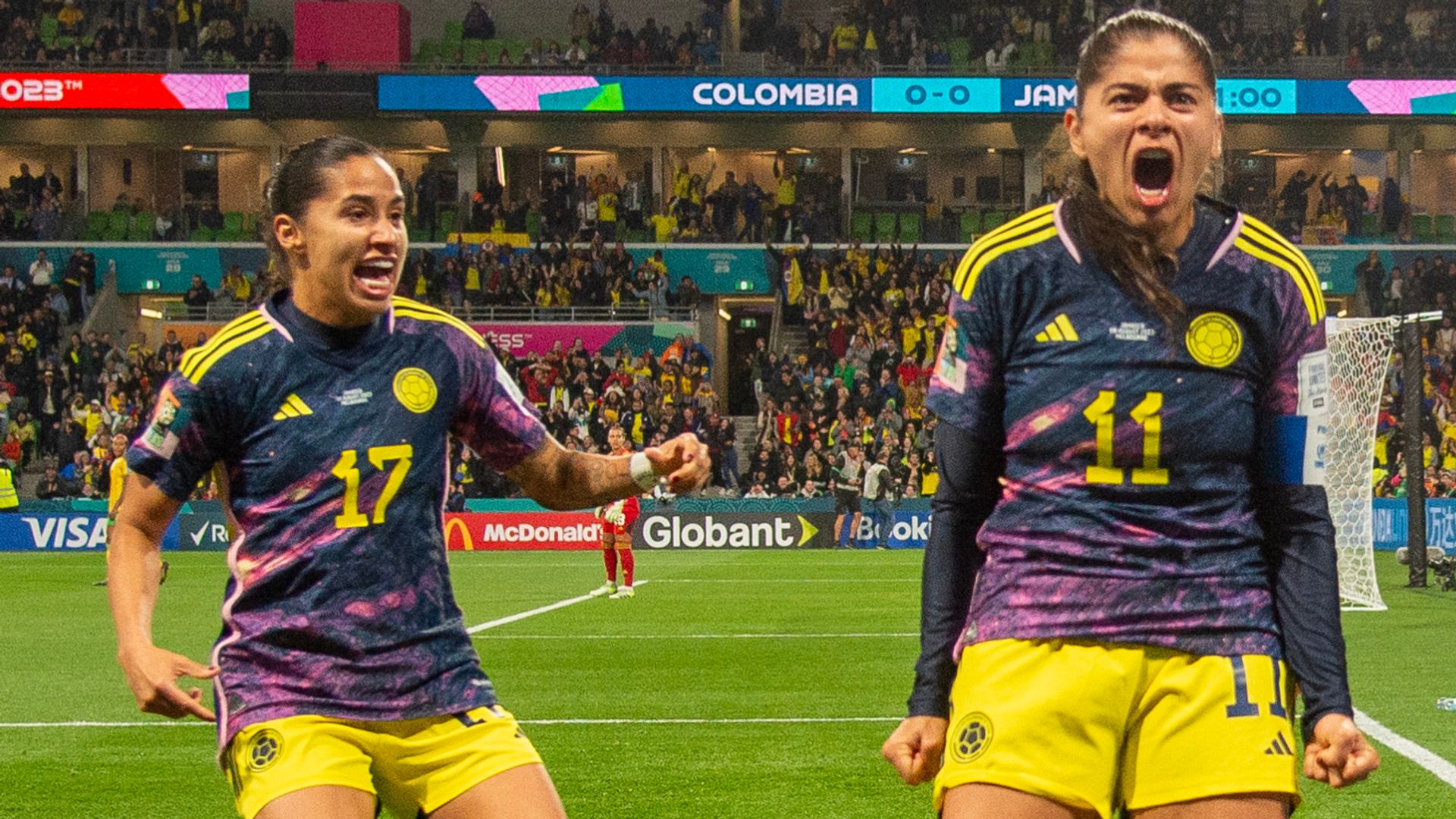Sublime Usme goal sees Colombia set up QF tie with England