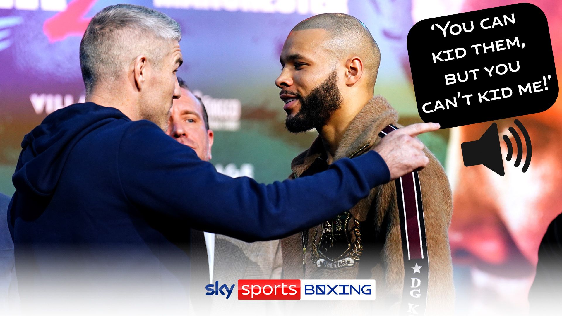 Mics on! Listen as things get heated between Smith and Eubank Jr during H2H