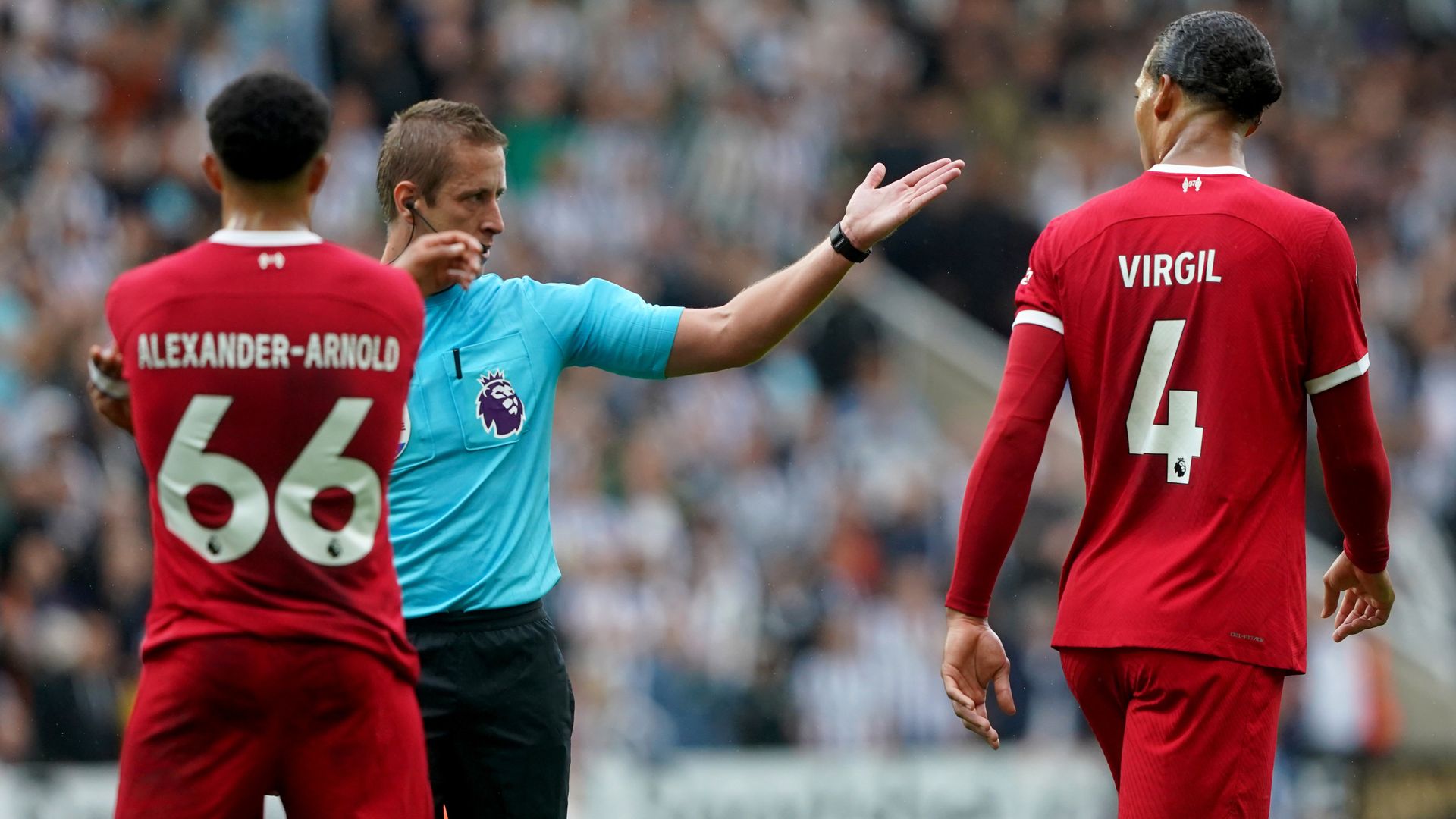 Were Trent and Van Dijk incidents red cards? Carra and Nev's verdicts...