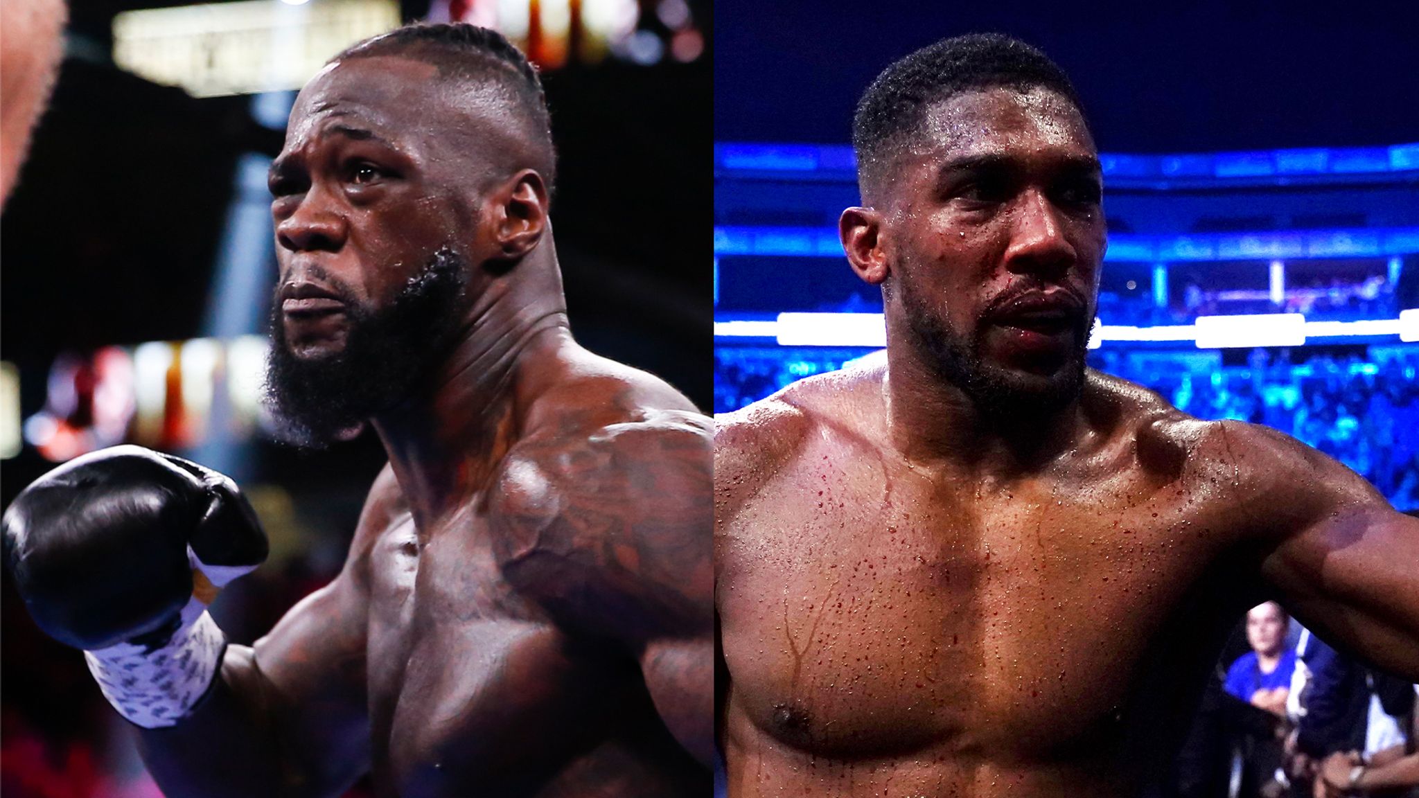 Anthony Joshua vs Deontay Wilder Americans team optimistic deal can be agreed for fight in 2024 Boxing News Sky Sports
