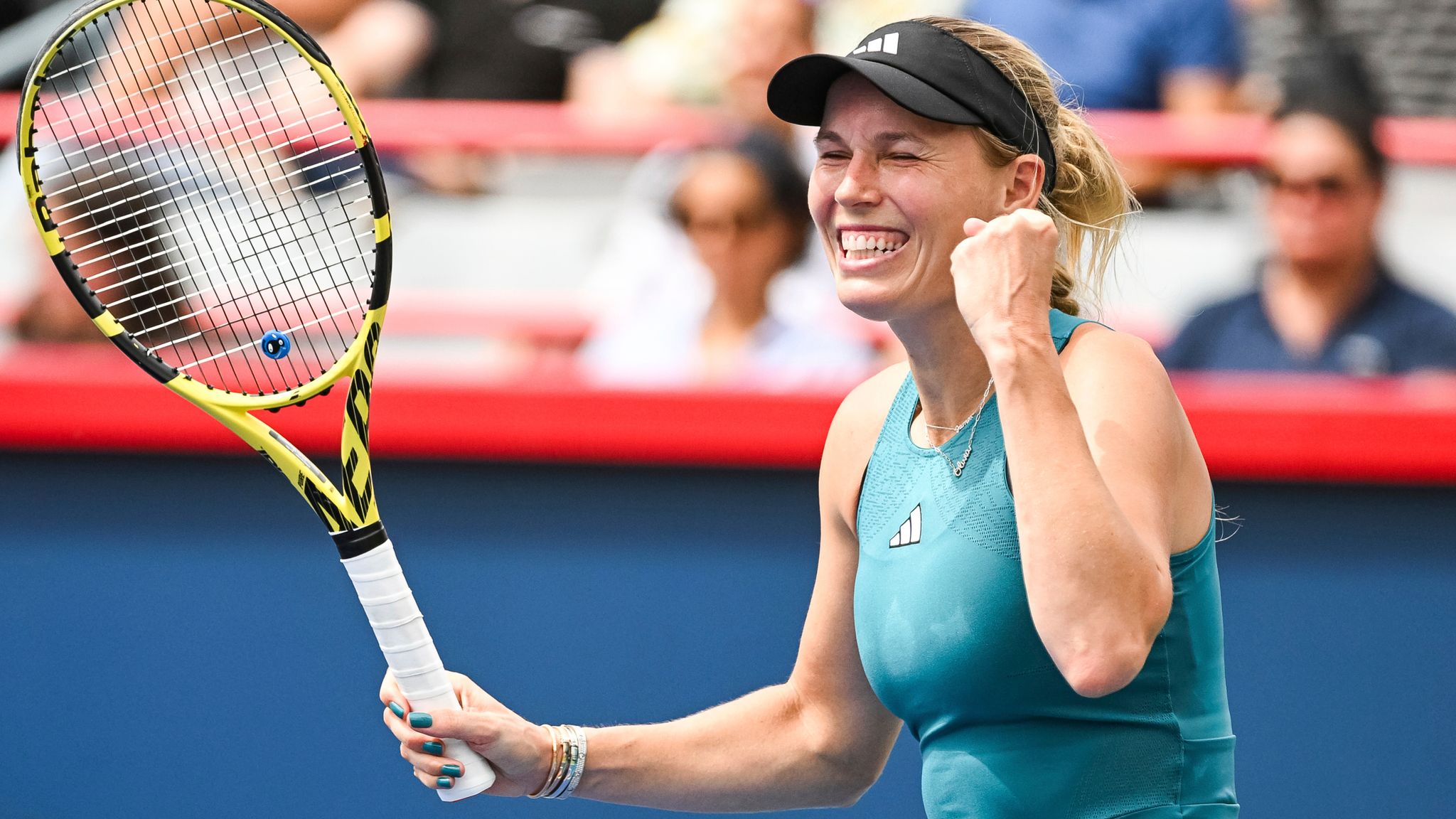 Caroline Wozniacki makes winning return to tennis at National Bank Open with victory over Kimberly Birrell Tennis News Sky Sports