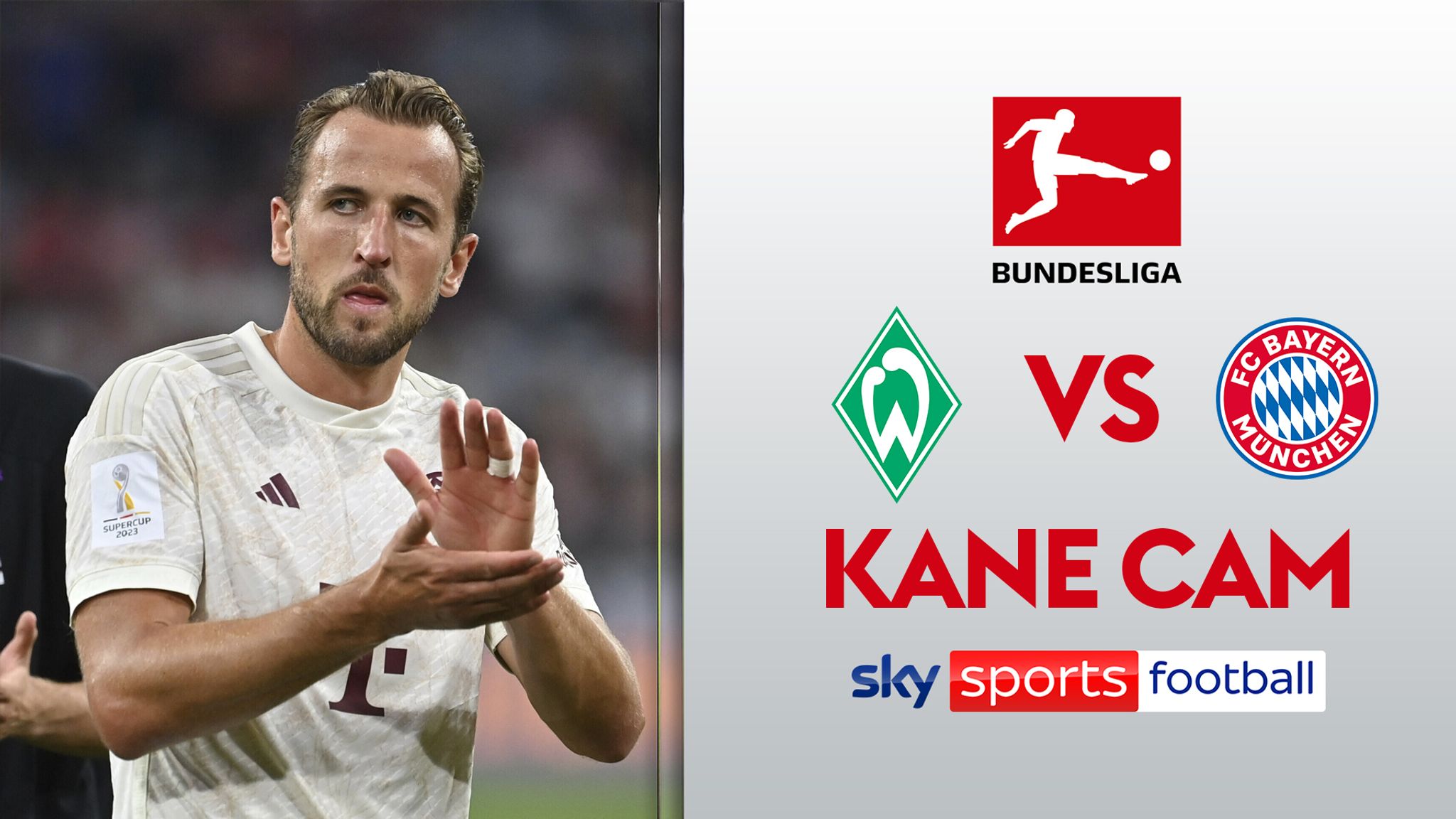 FREE STREAM Watch Harry Kanes Bayern Munich debut vs Werder Bremen in the German Bundesliga Football News Sky Sports