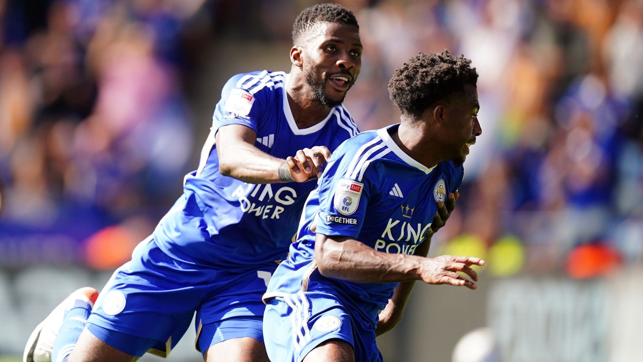 Leicester 2-1 Cardiff Cesare Casadei scores stoppage-time winner for Foxes Football News Sky Sports