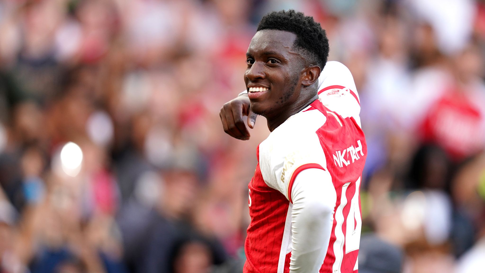 Arsenal 1-1 Monaco (5-4 on penalties) Eddie Nketiah scores as Gunners win Emirates Cup on penalties Football News Sky Sports