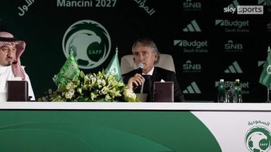 Mancini takes charge of Saudi Arabia: 'We have to work hard'