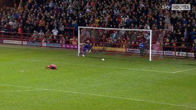 Penalty shocker! Accrington crash out following hilarious effort