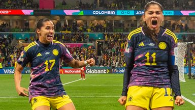 Catalina Usme scored the winning goal for Colombia against Jamaica 